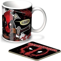 Deadpool Coffee Mug and Coaster Set