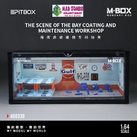 M-Box 1/64 Scale - Bay Area Painting Maintenance GULF Workshop Scene - (PRE-ORDER)