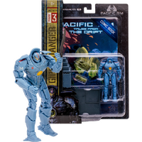 Pacific Rim - Gipsy Danger (Jaeger) 4" Scale Action Figure with Comic Book