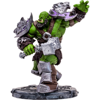 World of Warcraft - Orc Warrior & Orc Shaman (Common) 1/12th Scale Posed Figure