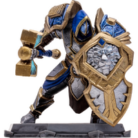 World of Warcraft - Human Warrior & Human Paladin (Common) 1/12th Scale Posed Figure
