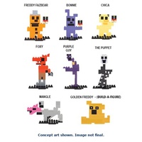Five Nighst at Freddy's 8-Bit Construction Figures