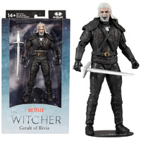 The Witcher Netflix (2019) - Geralt of Rivia (Kikimora Battle) 7” Scale Action Figure