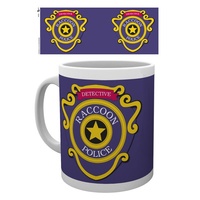 Resident Evil Raccoon Police Mug