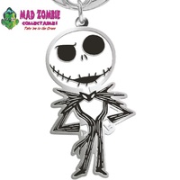 The Nightmare Before Christmas Jack Skellington Colored Pewter Key Chain