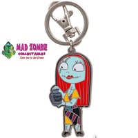 The Nightmare Before Christmas Sally Colored Pewter Key Chain