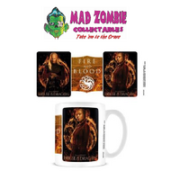 House of the Dragon - Rhaenyra and Daemon White Mug