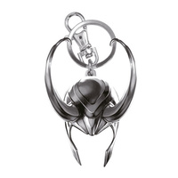 Avengers Loki Helmet Pewter Key Chain