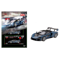 True Scale Miniatures McLaren Senna Left-hand Drive (LHD) Victory Grey Limited Edition to 4,800 pieces Worldwide 1:64 Diecast Model Car by