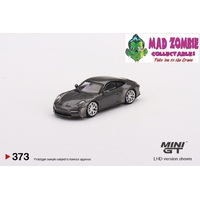 True Scale Miniatures Mini GT 1:64 - Porsche 911 (992) GT3 Touring Agate Grey Metallic