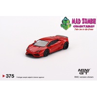 True Scale Miniatures Mini GT 1:64 - LB WORKS Lamborghini Huracan ver. 2 Red