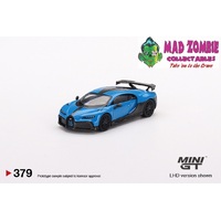 Mini GT 1:64 - Bugatti Chiron Pur Sport Blue