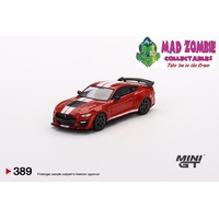 True Scale Miniatures Mini GT 1:64 - Shelby GT500 SE Widebody Ford Race Red