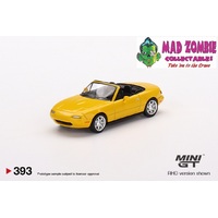 True Scale Miniatures Mini GT 1:64 - Eunos Roadster Sunburst Yellow