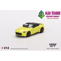 Mini GT 1:64 Scale - Nissan Fairlady Z Proto Spec 2023 Ikazuchi Yellow