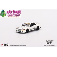Mini GT 1/64 - Top Secret Nissan GT-R VR32 White