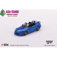 Mini GT 1/64 - Honda S2000 (AP2) CR Apex Blue