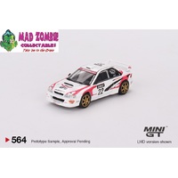 Mini GT 1/64 - Subaru Impreza WRC98 1999 Rally Tour de Corse #22