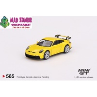 Mini GT 1/64 - Porsche 911 (992) GT3 Racing Yellow