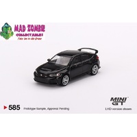 Mini GT 1/64 - Honda Civic Type R Crystal Black Pearl 2023 With Advan GT Wheels