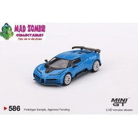 Mini GT 1/64 - Bugatti Centodieci Blu Bugatti