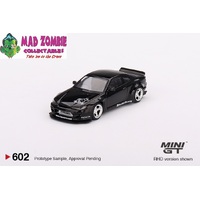 Mini GT 1/64 - Nissan Silvia (S15) Rocket Bunny Black Pearl