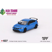 Mini GT 1/64 Honda Civic Type R Boost Blue Pearl 2023