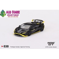 Mini GT 1/64 Lamborghini Huracán STO Nero Noctis