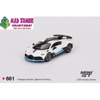 Mini GT 1/64 Bugatti Divo  White