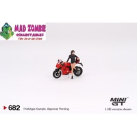 Mini GT 1/64 - Ducati Panigale V4 S with Ducati Girl