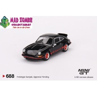 MINI GT 1/64 - Porsche 911 Carrera RS 2.7 Black with Red Livery