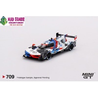 Mini GT 1/64 - BMW M Hybrid V8 #25 BMW M Team RLL 2023 IMSA Sebring 12 Hrs 2nd Place