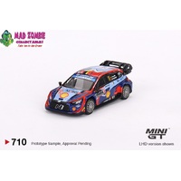 Mini GT 1/64 - Hyundai i20 N Rally1 2023 Rally MonteCarlo 3rd Place #11