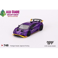 Mini GT 1/64 - Lamborghini Huracán STO Viola Pasifae