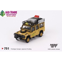 Mini GT 1:64 - Land Rover Defender 110  1989 Camel Trophy Amazon Team Japan