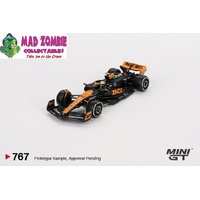 Mini GT 1/64 - McLaren MCL60 #4  Lando Norris  2023 F1 2023 Japanese GP 2nd Place