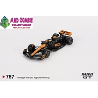 Mini GT 1/64 - McLaren MCL60 #4 Lando Norris 2023 F1 2023 Japanese GP 2nd Place