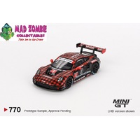 Mini GT 1/64 - Porsche 911 GT3 R #9 GTD PRO Pfaff Motorsports IMSA 2023 Sebring 12 Hrs. Winner
