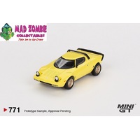 Mini GT 1/64 - Lancia Stratos HF Stradale Giallo Fly