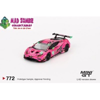 Mini GT 1/64 - Lamborghini Huracán GT3 EVO2 #83 Iron Dames IMSA 2023 Daytona 24 Hrs