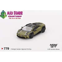 Mini GT 1/64 - Lamborghini Huracán Sterrato Verde Gea Matt