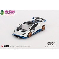 Mini GT 1/64 - Lamborghini Huracán STO Bianco Asopo - (PRE-ORDER)