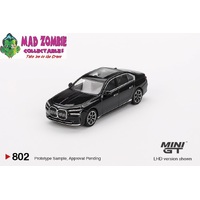 Mini GT 1/64 - BMW i7 eDrive50 Black Sapphire