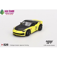 Mini GT 1/64 - Nissan Z LB★NATION WORKS Ikazuchi Yellow