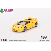 Mini GT 1/64 - Bugatti EB110 Super Sport Giallo Bugatti - PRE-ORDER