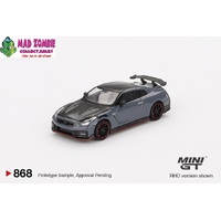 Mini GT 1/64 - Nissan GT-R Nismo 2024 NISMO Stealth Gray - PRE-ORDER