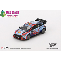 Mini GT 1/64 - Hyundai i20 N Rally1 Hybrid #11 2024 Rallye Monte-Carlo Winner - PRE-ORDER