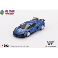 Mini GT 1/64 - Chevrolet Corvette Z06 2023 Elkhart Lake Blue Metallic - PRE-ORDER