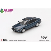 Mini GT 1/64 - BMW 750IL Sorrento Blue Metallic - (PRE-ORDER)