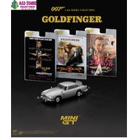 Mini GT 1/64 - Aston Martin DB5 “Goldfinger” / English Blister Packaging
